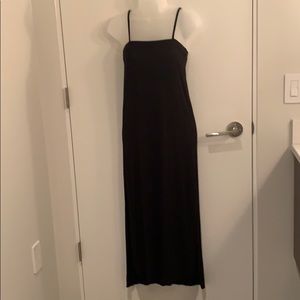 GBTSO Getting back to square on black maxi dress
